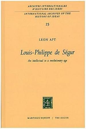 Image du vendeur pour Louis-Philippe de Sgur mis en vente par BuchWeltWeit Ludwig Meier e.K.