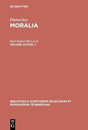 Seller image for Moralia for sale by BuchWeltWeit Ludwig Meier e.K.