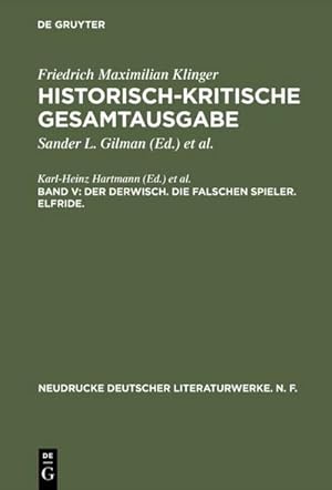 Seller image for Der Derwisch. Die falschen Spieler. Elfride. for sale by BuchWeltWeit Ludwig Meier e.K.