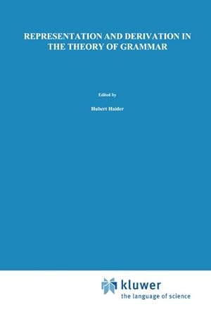 Immagine del venditore per Representation and Derivation in the Theory of Grammar venduto da BuchWeltWeit Ludwig Meier e.K.