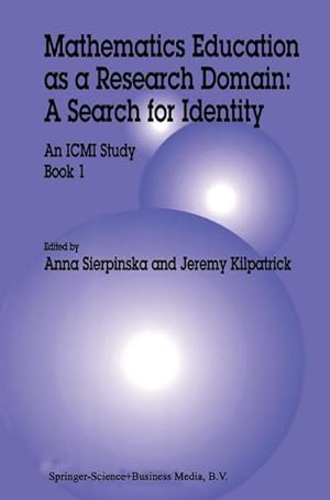 Seller image for Mathematics Education as a Research Domain: A Search for Identity for sale by BuchWeltWeit Ludwig Meier e.K.