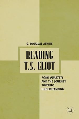 Imagen del vendedor de Reading T.S. Eliot a la venta por BuchWeltWeit Ludwig Meier e.K.
