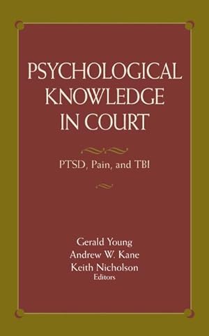 Seller image for Psychological Knowledge in Court for sale by BuchWeltWeit Ludwig Meier e.K.