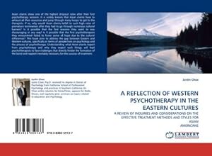 Imagen del vendedor de A REFLECTION OF WESTERN PSYCHOTHERAPY IN THE EASTERN CULTURES a la venta por BuchWeltWeit Ludwig Meier e.K.