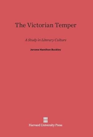 Immagine del venditore per The Victorian Temper venduto da BuchWeltWeit Ludwig Meier e.K.