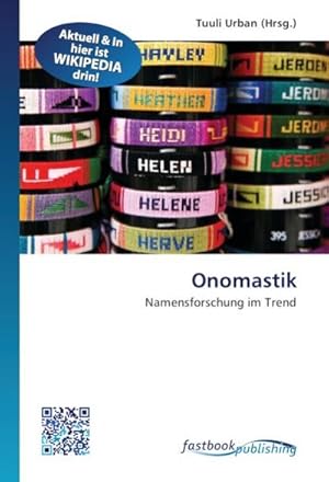 Seller image for Onomastik for sale by BuchWeltWeit Ludwig Meier e.K.