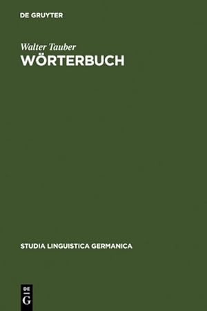Bild des Verkufers fr Wrterbuch zum Verkauf von BuchWeltWeit Ludwig Meier e.K.