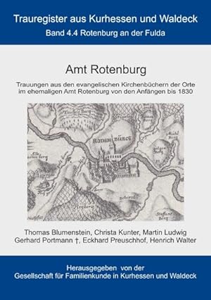 Bild des Verkufers fr Amt Rotenburg zum Verkauf von BuchWeltWeit Ludwig Meier e.K.