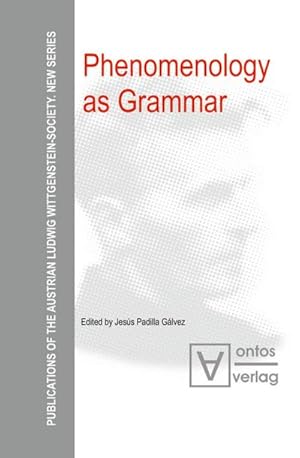 Imagen del vendedor de Phenomenology as Grammar a la venta por BuchWeltWeit Ludwig Meier e.K.