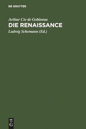 Imagen del vendedor de Die Renaissance a la venta por BuchWeltWeit Ludwig Meier e.K.