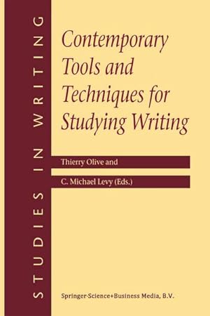 Seller image for Contemporary Tools and Techniques for Studying Writing for sale by BuchWeltWeit Ludwig Meier e.K.