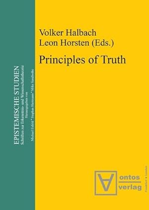 Immagine del venditore per Principles of Truth venduto da BuchWeltWeit Ludwig Meier e.K.