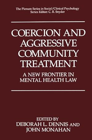 Seller image for Coercion and Aggressive Community Treatment for sale by BuchWeltWeit Ludwig Meier e.K.