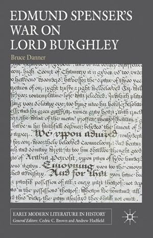 Seller image for Edmund Spenser's War on Lord Burghley for sale by BuchWeltWeit Ludwig Meier e.K.