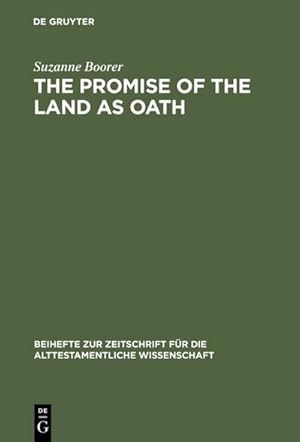 Seller image for The Promise of the Land as Oath for sale by BuchWeltWeit Ludwig Meier e.K.