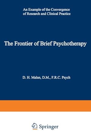 Imagen del vendedor de The Frontier of Brief Psychotherapy a la venta por BuchWeltWeit Ludwig Meier e.K.