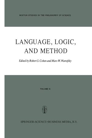 Bild des Verkufers fr Language, Logic and Method zum Verkauf von BuchWeltWeit Ludwig Meier e.K.