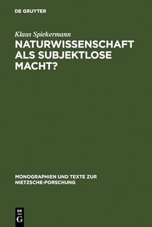 Immagine del venditore per Naturwissenschaft als subjektlose Macht? venduto da BuchWeltWeit Ludwig Meier e.K.