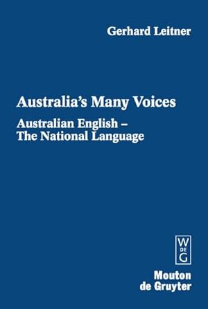 Seller image for Australian English - The National Language for sale by BuchWeltWeit Ludwig Meier e.K.