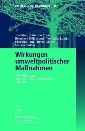 Immagine del venditore per Wirkungen umweltpolitischer Ma�nahmen venduto da BuchWeltWeit Ludwig Meier e.K.