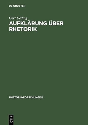Immagine del venditore per Aufklrung ber Rhetorik venduto da BuchWeltWeit Ludwig Meier e.K.