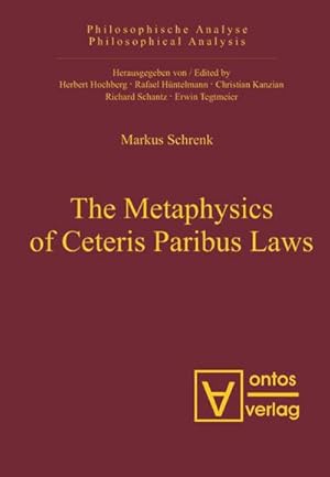 Seller image for The Metaphysics of Ceteris Paribus Laws for sale by BuchWeltWeit Ludwig Meier e.K.