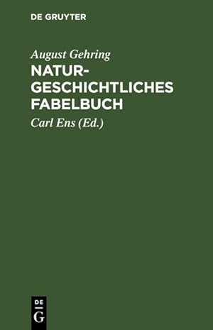 Image du vendeur pour Naturgeschichtliches Fabelbuch mis en vente par BuchWeltWeit Ludwig Meier e.K.