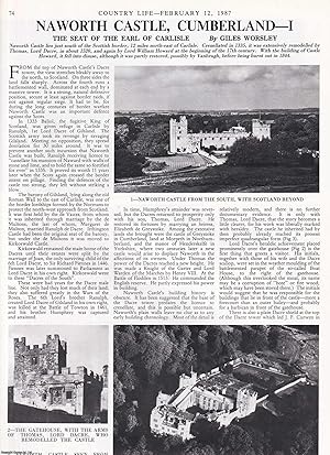 Immagine del venditore per Naworth Castle, Cumberland. The Seat of The Earl of Carlisle - Parts I and II. Several pictures and accompanying text, removed from an original issue of Country Life Magazine, 1987. venduto da Cosmo Books