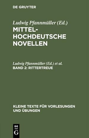 Imagen del vendedor de Rittertreue a la venta por BuchWeltWeit Ludwig Meier e.K.