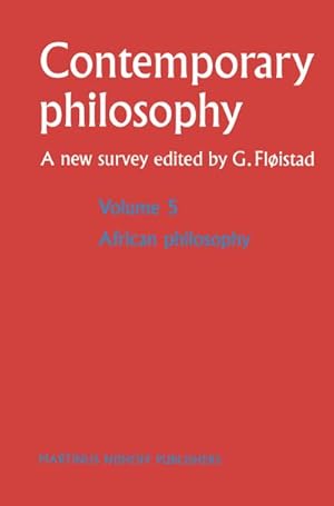 Bild des Verkufers fr African Philosophy zum Verkauf von BuchWeltWeit Ludwig Meier e.K.