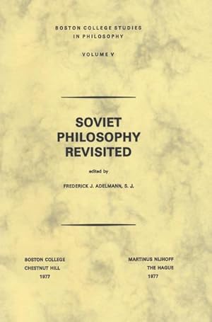 Seller image for Soviet Philosophy Revisited for sale by BuchWeltWeit Ludwig Meier e.K.