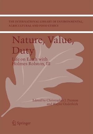 Seller image for Nature, Value, Duty for sale by BuchWeltWeit Ludwig Meier e.K.