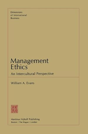 Image du vendeur pour Management Ethics mis en vente par BuchWeltWeit Ludwig Meier e.K.