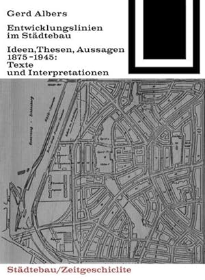 Seller image for Entwicklungslinien im Stdtebau for sale by BuchWeltWeit Ludwig Meier e.K.