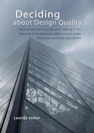 Image du vendeur pour Deciding about Design Quality mis en vente par BuchWeltWeit Ludwig Meier e.K.