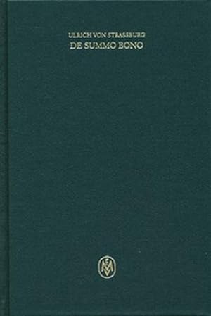 Immagine del venditore per De summo bono. Kritische lateinische Edition venduto da BuchWeltWeit Ludwig Meier e.K.