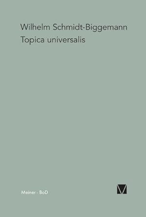 Seller image for Topica Universalis for sale by BuchWeltWeit Ludwig Meier e.K.