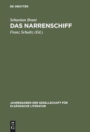Imagen del vendedor de Das Narrenschiff a la venta por BuchWeltWeit Ludwig Meier e.K.