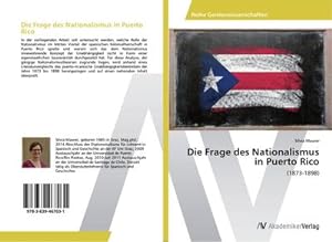 Seller image for Die Frage des Nationalismus in Puerto Rico for sale by BuchWeltWeit Ludwig Meier e.K.