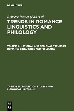 Seller image for National and Regional Trends in Romance Linguistics and Philology for sale by BuchWeltWeit Ludwig Meier e.K.