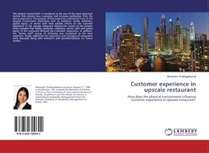 Seller image for Customer experience in upscale restaurant for sale by BuchWeltWeit Ludwig Meier e.K.