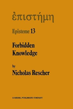 Bild des Verkufers fr Forbidden Knowledge zum Verkauf von BuchWeltWeit Ludwig Meier e.K.