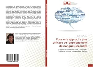 Image du vendeur pour Pour une approche plus efficace de l'enseignement des langues secondes mis en vente par BuchWeltWeit Ludwig Meier e.K.