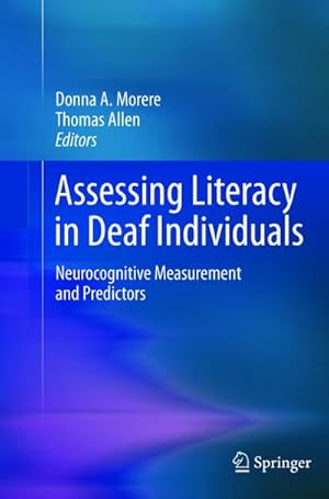 Seller image for Assessing Literacy in Deaf Individuals for sale by BuchWeltWeit Ludwig Meier e.K.