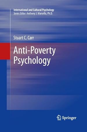 Seller image for Anti-Poverty Psychology for sale by BuchWeltWeit Ludwig Meier e.K.