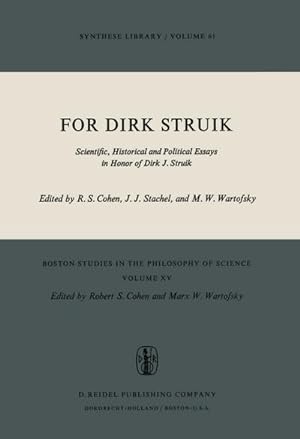 Seller image for For Dirk Struik for sale by BuchWeltWeit Ludwig Meier e.K.