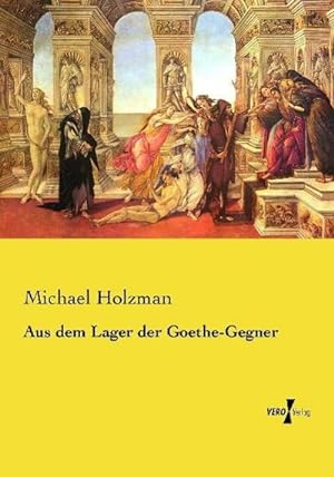 Seller image for Aus dem Lager der Goethe-Gegner for sale by BuchWeltWeit Ludwig Meier e.K.