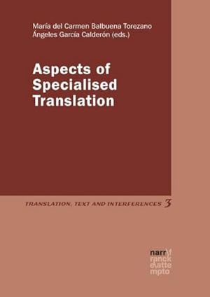 Seller image for Aspects of Specialised Translation for sale by BuchWeltWeit Ludwig Meier e.K.