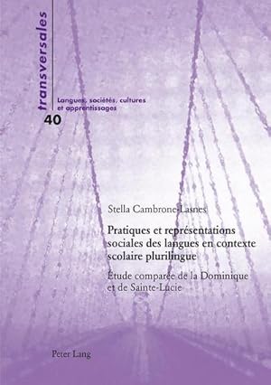 Seller image for Pratiques et reprsentations sociales des langues en contexte scolaire plurilingue for sale by BuchWeltWeit Ludwig Meier e.K.
