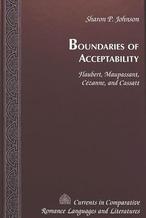 Imagen del vendedor de Boundaries of Acceptability a la venta por BuchWeltWeit Ludwig Meier e.K.